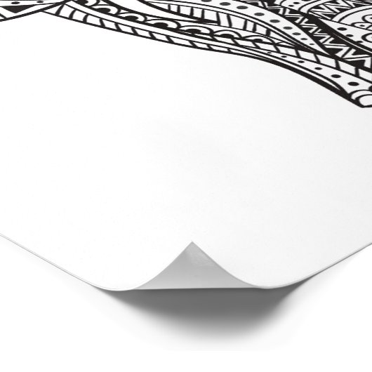 エスニックインディアンゾウ2 ポスター (角)