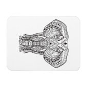 エスニックインディアンゾウ マグネット (横)