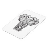 エスニックインディアンゾウ マグネット (左側)