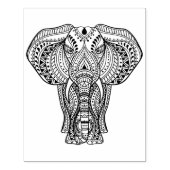 エスニックインディアンゾウ ラバースタンプ (インプリント)