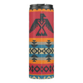 エスニックイーグルズ部族ヴィンテージパターン タンブラー (裏面)