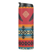 エスニックイーグルズ部族ヴィンテージパターン タンブラー (回転右)