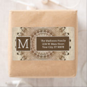 エスニックウッドマンダラスタイル ラベル (インサイチュ)