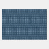 エスニックエレガント地中海のフローラアートパターン ラッピングペーパーシート (正面3)