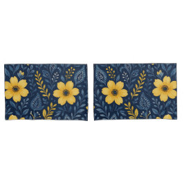 エスニックスタイリッシュ地中海のフローラアートパターン 枕カバー