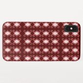エスニックスタイルレッドと赤面キリムインスパイアパターン Case-Mate iPhoneケース (裏面(横))