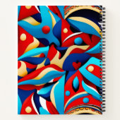 エスニックスパイラル ノートブック (裏面)