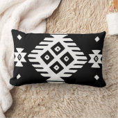エスニックスラブ先住民オーナメントボホブルガリアキリム ランバークッション (ブランケット)