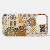エスニックデジタル抽象芸術:シームレスパターン Case-Mate iPhoneケース (裏面 (横))