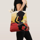 エスニックバッグ! トートバッグ (クローズアップ)