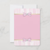 エスニックバレリナツチュベイビーシャワーありがとう サンキューカード (裏面)