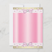 エスニックバレリナツチュベビーガールありがとう サンキューカード (裏面)