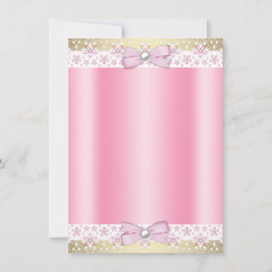 エスニックバレリナツチュベビーガールありがとう サンキューカード (裏面)