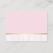 エスニックバレリーナプリンセスおむつラッフルチケット エンクロージャーカード (裏面)