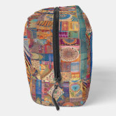 エスニックパッチワークトイレタリーバッグ ドップキット (右)