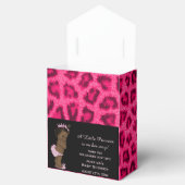 エスニックパーソナライズされたプリンセスベビーヒョウ柄 フェイバーボックス (オープン)