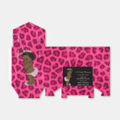 エスニックパーソナライズされたプリンセスベビーヒョウ柄 フェイバーボックス (折り畳みなし)