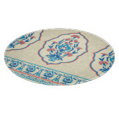 エスニックフローラファブリック：シームレスなエレガンス カッティングボード (角)