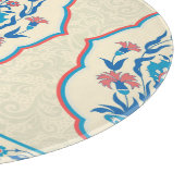 エスニックフローラファブリック：シームレスなエレガンス カッティングボード (角)