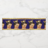 エスニックプリンスベビーシャワー水ボトルラベル ペットボトルラベル (シングルラベル)