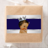 エスニックプリンスベビーシャワー水ボトルラベル ラベル (インサイチュ)