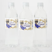 エスニックプリンスベビーシャワー水瓶ラベル ペットボトルラベル (ボトル)