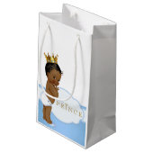 エスニックプリンスベビーシャワー スモールペーパーバッグ (裏面アングル)