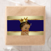 エスニックプリンスボーイ赤ちゃんシャワー水ボトルラベル ラベル (インサイチュ)