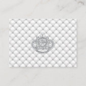 エスニックプリンセスダイアモンズグラムおむつラッフルチケット エンクロージャーカード (裏面)