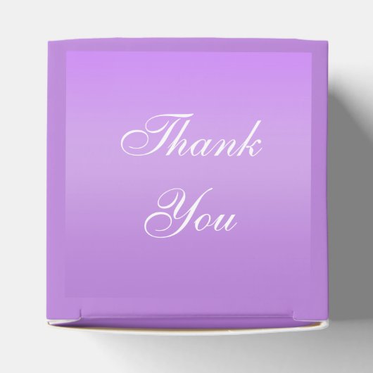 エスニックプリンセスベビーシャワーラベンダー フェイバーボックス (上部)