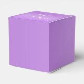 エスニックプリンセスベビーシャワーラベンダー フェイバーボックス (裏面サイド)