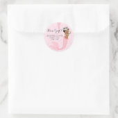 エスニックベビーガールマーメイドプリンセスクラウン ラウンドシール (バッグ)