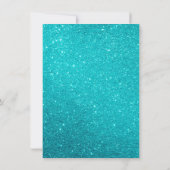 エスニックベビーマーメイドベビーシャワー招待状 招待状 (裏面)