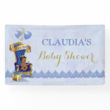 エスニックベビーリトルプリンス金ゴールドクラウン王室のブルー