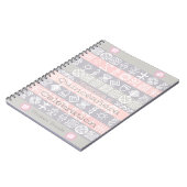 エスニックボホシックのキンセアニラゲストブック ノートブック (左側)