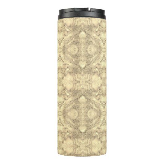 エスニックボホパターンオリエンタルファンタジー抽象芸術 タンブラー (裏面)
