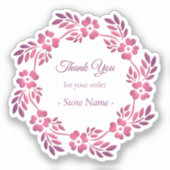 エスニックマンダラデザインシール シール (正面)