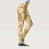 エスニックマンダラ：インディアンスタイルパターン レギンス (右)