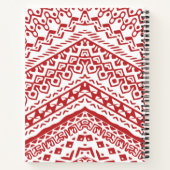 エスニックモチーフ3 ノートブック (裏面)