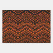 エスニックモチーフ4 ラッピングペーパーシート (正面2)