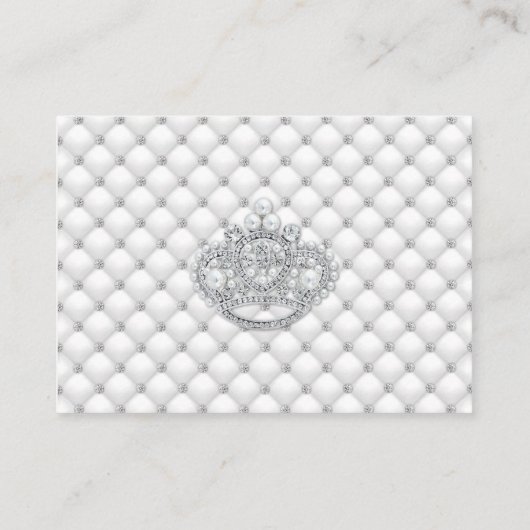 エスニックリトルプリンスベビーおむつラッフルチケット エンクロージャーカード (裏面)