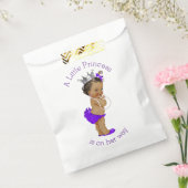 エスニックリトルプリンセスベビーシャワーパープル フェイバーバッグ (封をした状態)