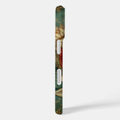 エスニックロータスグリーンインディアンゴッドガネーシュ Case-Mate iPhoneケース (裏面 / 右)