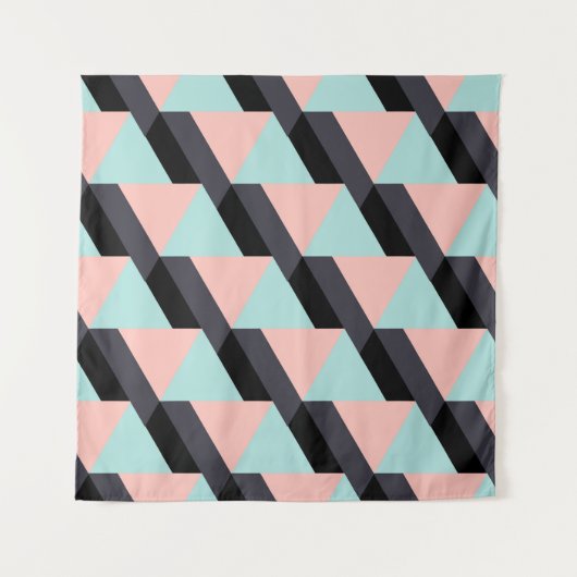 エスニック幾何学的シームレスオーナメント タペストリー (正面)