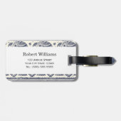 エスニック族アステカゾウ模様 ラゲッジタグ (裏面横)