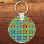 エスニック族パターン.jpg キーホルダー (正面)