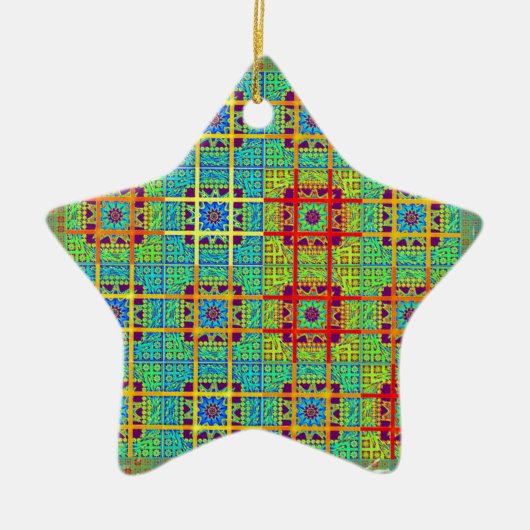 エスニック族パターン.jpg セラミックオーナメント (正面)