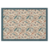 エスニック族先住民パステルドリームキャッチャーの羽 テーブルクロス (正面(横))