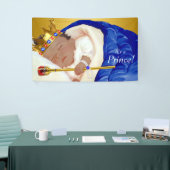 エスニック王室のプリンスベビーシャワー 横断幕 (トレードショー)