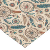 エスニック素朴テーブルランナードリームキャッチャーデザイン ロングテーブルランナー (コーナー)